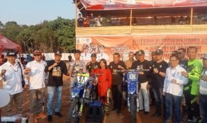 Buka Morut Cup Motorcross Grastrack 2023, Bupati Delis: Junjung Tinggi Sportivitas