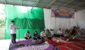 Bupati Asahan Hadiri Pengajian Akbar Di Mesjid Al Hidayah Desa Pulo Bandring