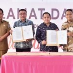 Pj Gubernur Bahtiar Groundbreaking Packing House dan Ripening Pisang Cavendish