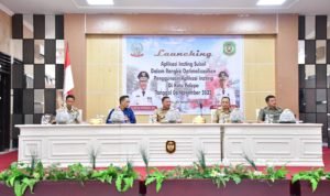 Pj Wali Kota Asrul Sani Launching Aplikasi Inzting Menzerokan Stunting