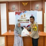 Jelang Rakor SDM dan PNS Polri 2023, Polres Morowali Gelar Bakti Sosial dan Penanaman Pohon