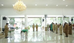 Wabup Asahan Lantik Pejabat Administrator dan Pejabat Pengawas di Lingkungan Pemkab Asahan