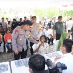 Wujudkan Pemilu Damai 2024, Polri dan TNI Berikan Pelayanan Gratis Untuk Masyarakat