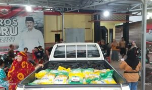 Harbi Syam Salurkan Bantuan dan Dirikan Dapur Umum untuk Korban Banjir dan Tanah Longsor di Luwu