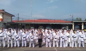 Kabag SDM Polres Palopo Hadiri Gashuku dan Kenaikan Tingkat Semester Pertama INKANAS Luwu Raya.