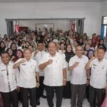 Kepala UPTD SD dan SMP Negeri Dinas Pendidikan Kabupaten Asahan Gelar Halal Bihalal