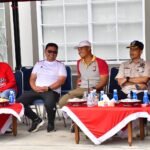 Pj Wali Kota Asrul Sani Bersama Kapolres Palopo Hadiri Latber Panahan Merah Putih