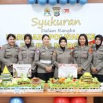 Syukuran HUT Polwan ke-76, Wakapolres Morowali Pesan Agar Bersinergi dalam Bertugas