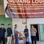 Kedatangan Formulir Model C untuk Pilkada 2024 Pringsewu Polisi Pastikan Aman