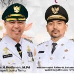 Masa Jabatan Budiman-Akbar Sebagai Bupati dan Wabup Lutim Berakhir Februari 2025