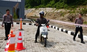 Gandeng Polres Morowali, IMIP Beri Edukasi Safety Riding ke Mahasiswa Politeknik
