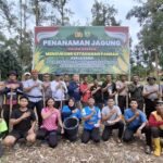 Dukung Program Asta Cita, Kapolres Palopo Hadiri Penanaman Jagung di Sendana