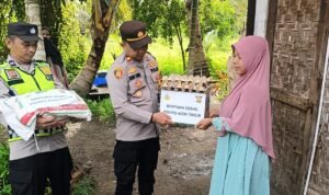 Pasca Viral, Rumah Tidak Layak Huni Dapat Perhatian Kapolres Aceh Timur