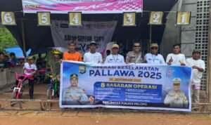 Satlantas Polres Palopo Sosialisasikan Operasi Keselamatan Pallawa 2025 ke Komunitas Sepeda