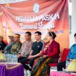 Pj Wali Kota Palopo Lepas Peserta Karnaval Budaya Paskah 2025