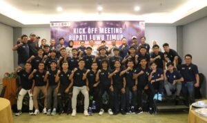 Siap Berlaga di Liga 4, Bupati Irwan Lepas Perslutim ke Jogja