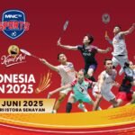 MNCTV Tayangkan Perjuangan Atlet Putra dan Putri Tanah Air di Indonesia Open 2025