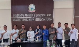 Bahas Penguatan Sektor Peternakan, Komisi II DPRD Luwu dan Dinas Pertanian Kunjungi Disnakkeswan Sulsel