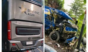 Bus Bintang Asri Tabrakan dengan Mobil Tangki di Perbatasan Palopo-Luwu, Dua Luka-Luka