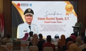 Bupati Luwu Timur Raih Mega Buana Award 2025, Bukti Komitmen Majukan SDM Lewat Beasiswa