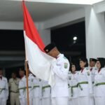 Bupati Luwu H Patahudding Kukuhkan 73 Anggota Paskibraka 2025