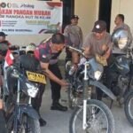 Kapolsek Bungku Tengah Wajibkan Personel Rawat Kendaraan Dinas