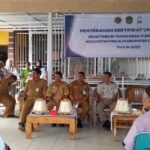 138 Warga Resmi Miliki Lahan Eks UPT SPI Malili, Sertifikat Hak Milik Diserahkan Langsung Bupati Irwan