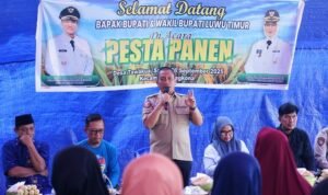 Hadiri Pesta Panen Bersama Bupati, Wakil Ketua DPRD Lutim Dorong Peningkatan Sarana Pertanian