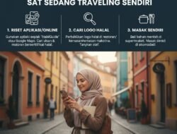 Cara Menemukan Makanan Halal di Negara Minoritas Muslim Saat Sedang Traveling Sendiri