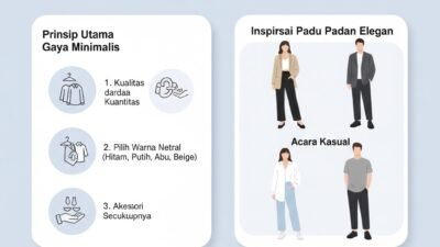 Gaya Fashion Minimalis yang Tetap Terlihat Elegan untuk Menghadiri Acara Formal Maupun Kasual
