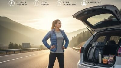 Cara Menjaga Kesehatan Tubuh Agar Tetap Fit Selama Melakukan Perjalanan Panjang yang Melelahkan