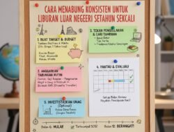 Cara Menabung Secara Konsisten Setiap Bulan Agar Bisa Liburan ke Luar Negeri Setahun Sekali