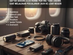 Daftar Barang Elektronik Penting yang Wajib Dibawa Saat Melakukan Perjalanan Jauh ke Luar Negeri