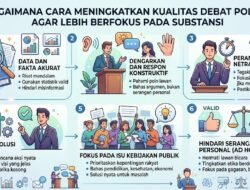 Bagaimana Cara Meningkatkan Kualitas Debat Politik Agar Lebih Berfokus Pada Substansi