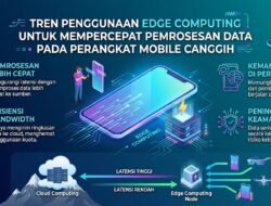 Tren Penggunaan Edge Computing Untuk Mempercepat Pemrosesan Data Pada Perangkat Mobile Canggih