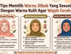 Tips Memilih Warna Jilbab Yang Sesuai Dengan Warna Kulit Agar Wajah Cerah