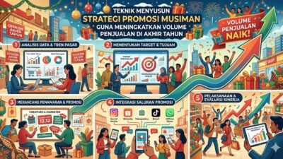 Teknik Menyusun Strategi Promosi Musiman Guna Meningkatkan Volume Penjualan Di Akhir Tahun